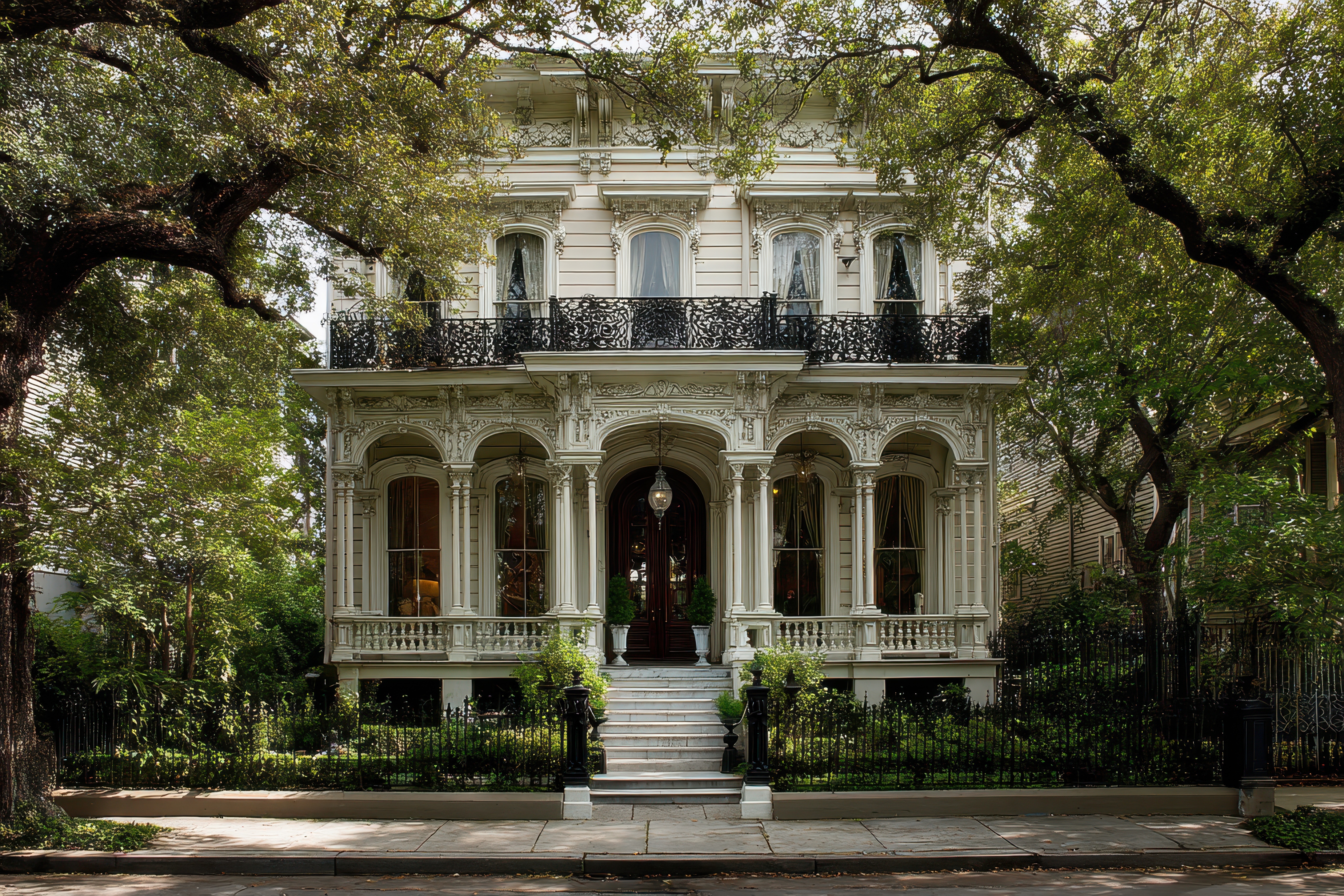 Louisiana House: Southern Architecture in New Orleans City Block